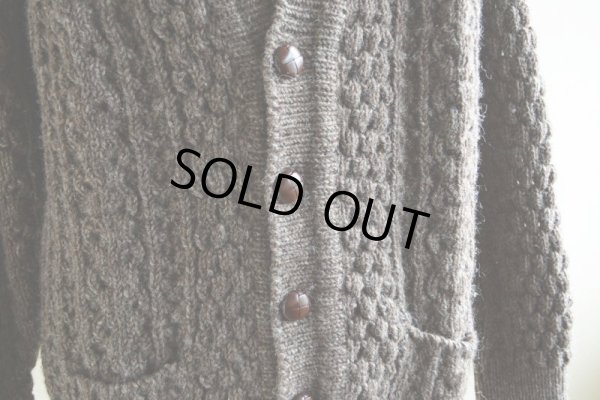 画像8: GLEN COLUMN KILLER フィッシャーマンニットカーディガン　 MADE IN IRELAND　 実寸L 