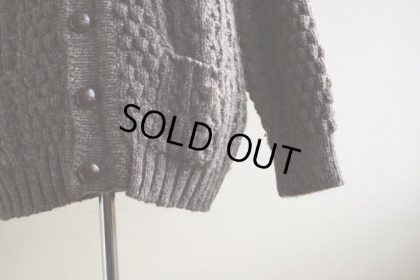 画像9: GLEN COLUMN KILLER フィッシャーマンニットカーディガン　 MADE IN IRELAND　 実寸L 