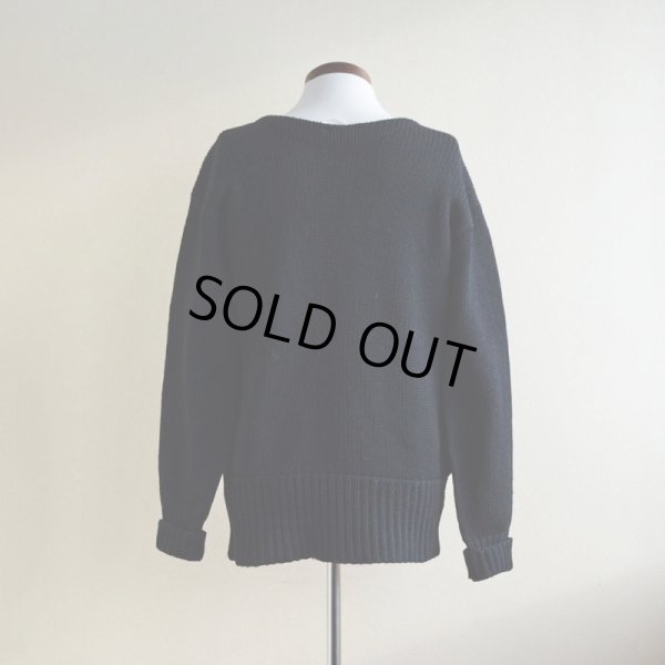 画像3: 1950s ボートネックセーター  実寸M