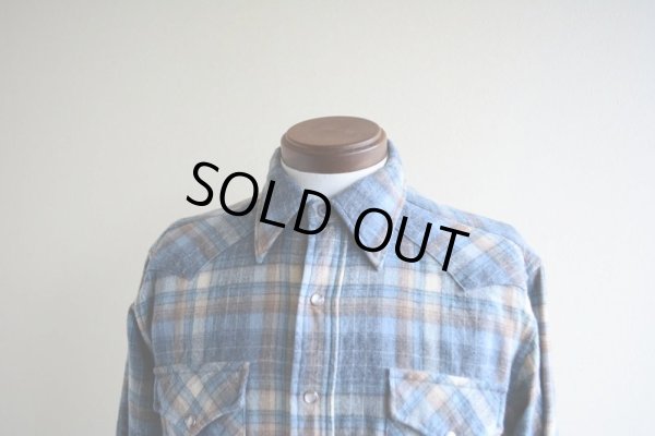 画像6: 1970s PENDLETON ウールウエスタンシャツ  表記M