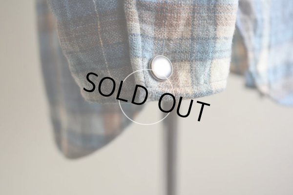 画像10: 1970s PENDLETON ウールウエスタンシャツ  表記M