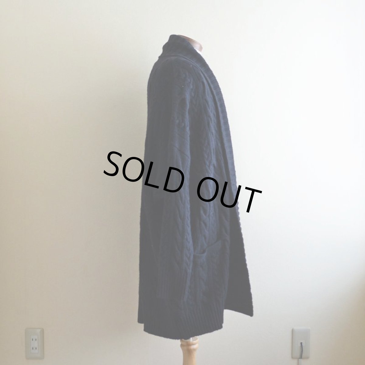 画像2: POLO RALPH LAUREN ニットガウン　 表記L  (2)