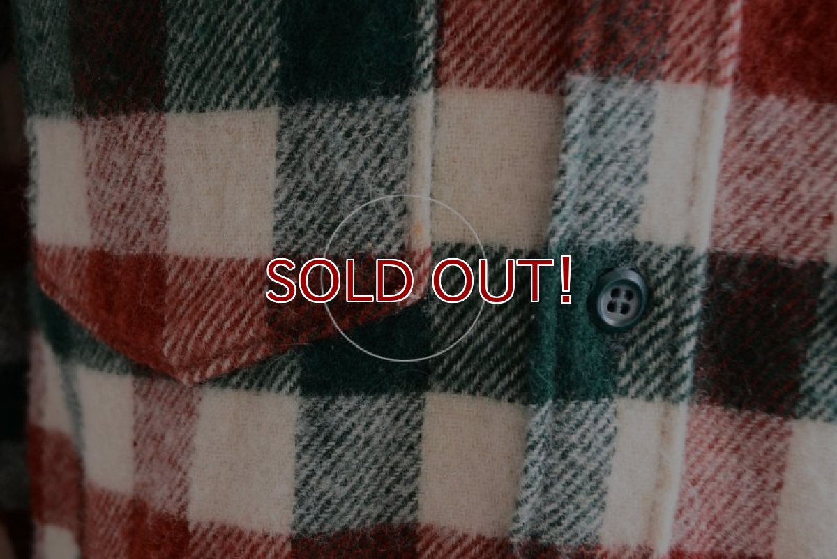 画像13: 1970s Woolrich ウールシャツ　 表記M  (13)