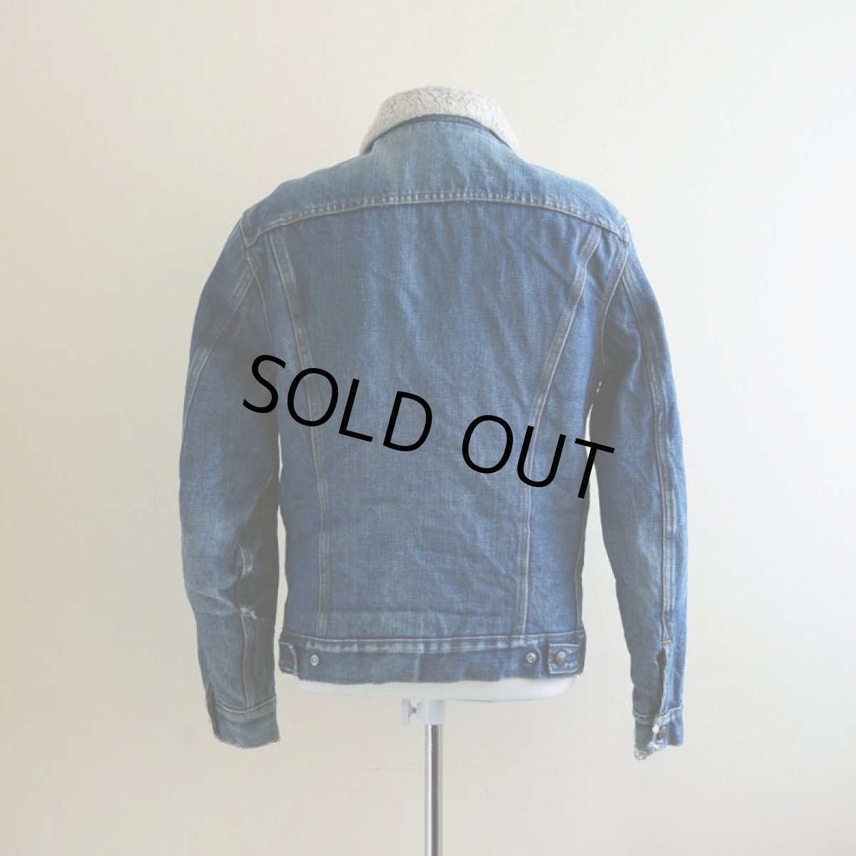 画像3: 1970s Levi's 70605デニムボアジャケット　 表記38  (3)