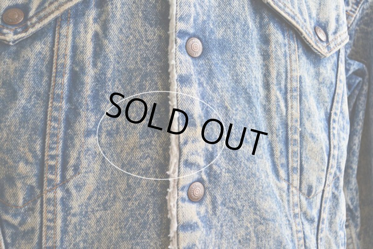 画像17: 1980s Levi's 57528デニムボアジャケット　 表記XL  (17)