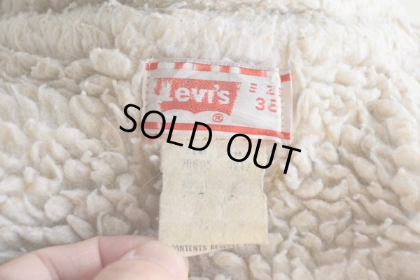 画像6: 1970s Levi's 70605デニムボアジャケット　 表記38 