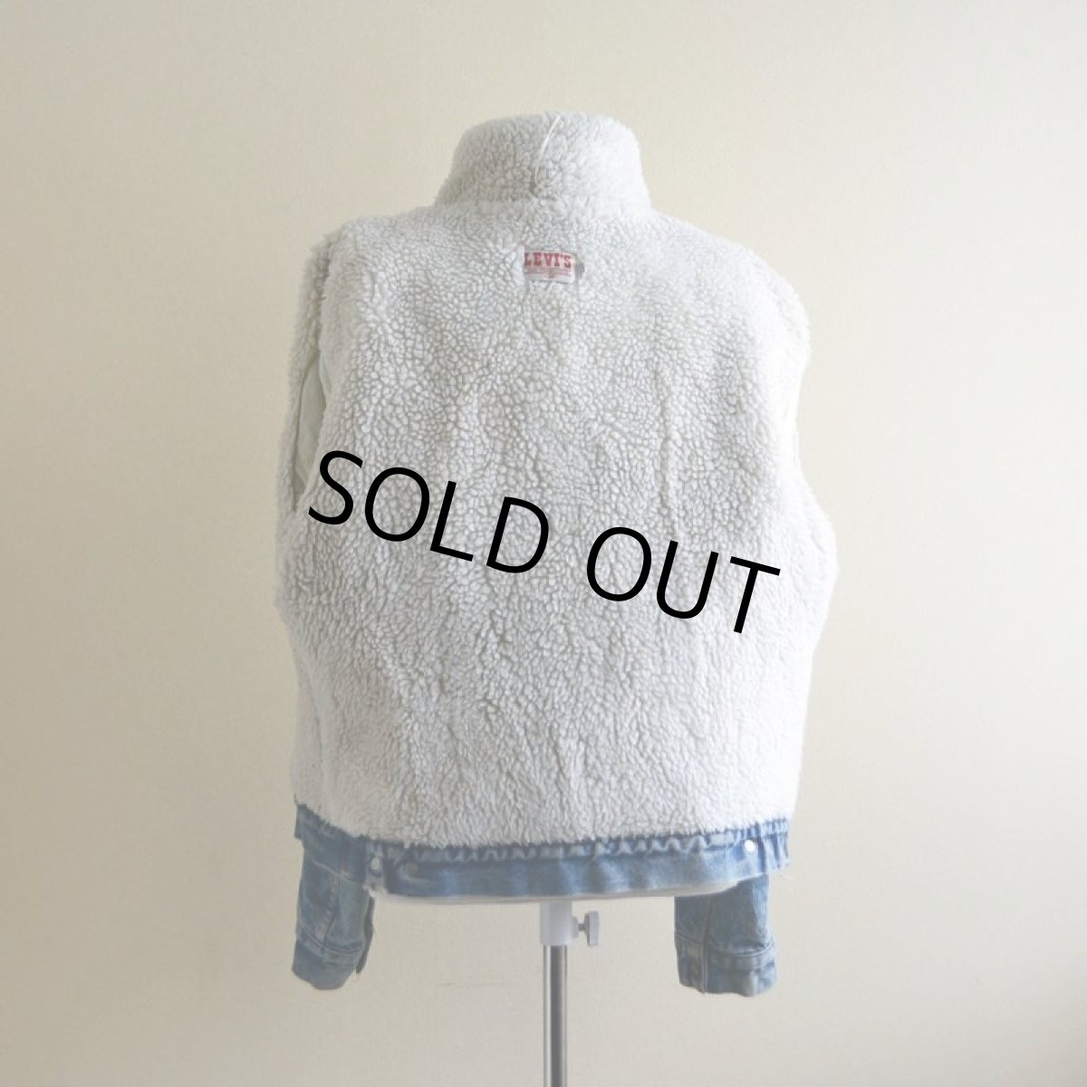 画像5: 1980s Levi's 70608デニムボアジャケット　 表記42R  (5)