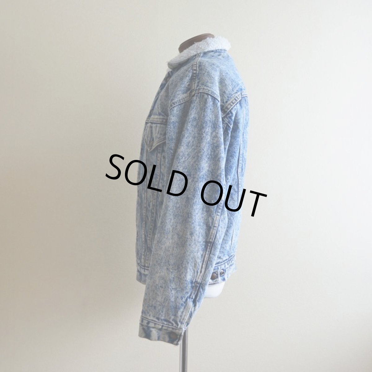 画像4: 1980s Levi's 57528デニムボアジャケット　 表記XL  (4)