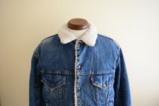 画像7: 1980s Levi's 70608デニムボアジャケット　 表記42R  (7)