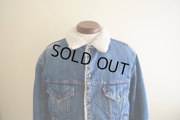 画像7: 1980s Levi's 70608デニムボアジャケット  表記42R