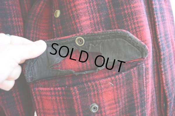 画像15: 1950s Woolrich マッキーノジャケット　 表記44 