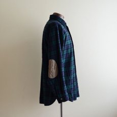 画像2: 1970s PENDLETON ウールシャツ　 エルボーパッチ付き　 表記L  (2)