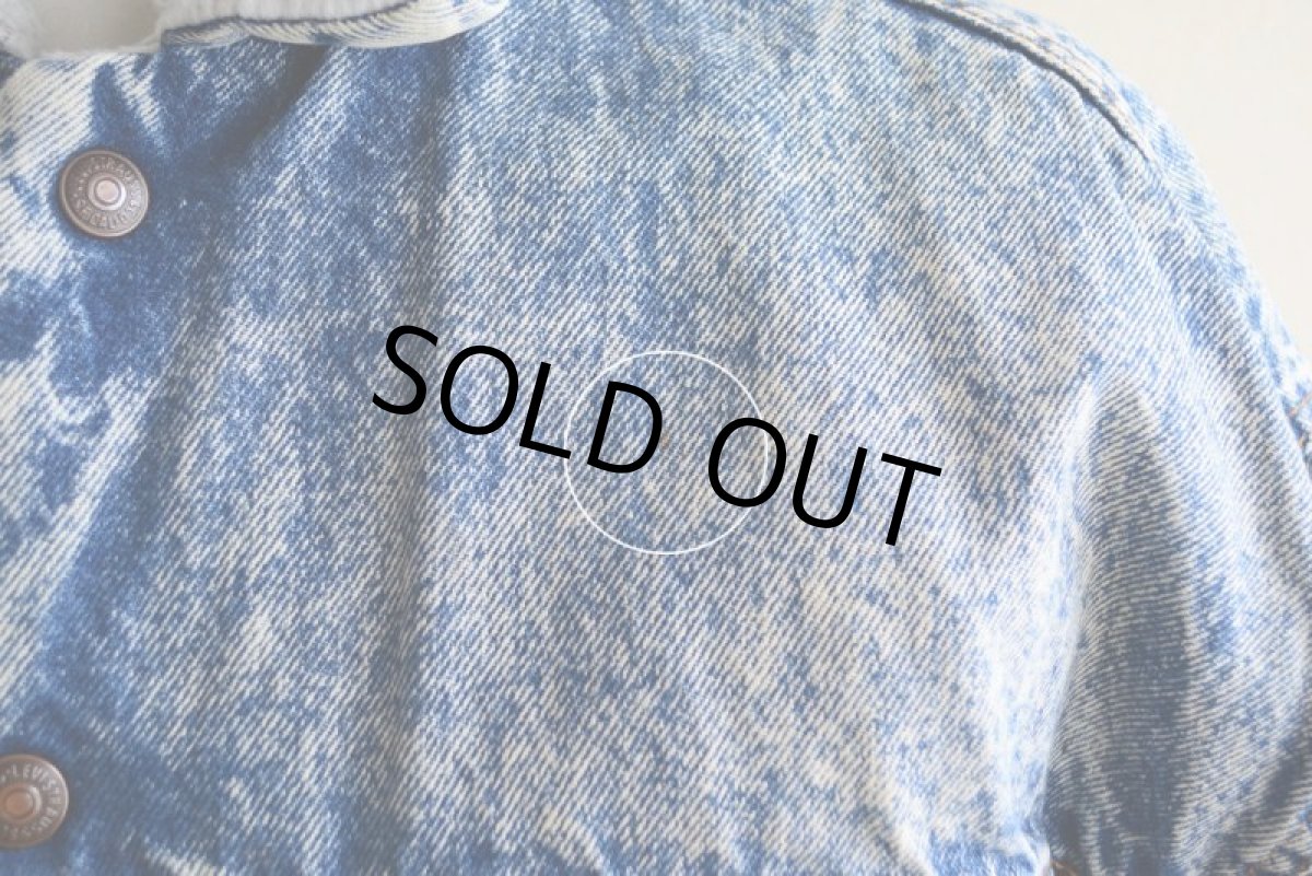 画像16: 1980s Levi's 57528デニムボアジャケット　 表記XL  (16)