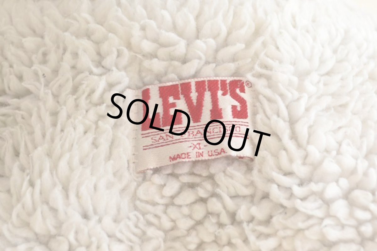 画像6: 1980s Levi's 57528デニムボアジャケット　 表記XL  (6)