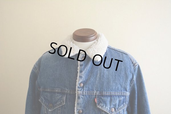 画像8: 1980s Levi's 70608デニムボアジャケット  表記42R