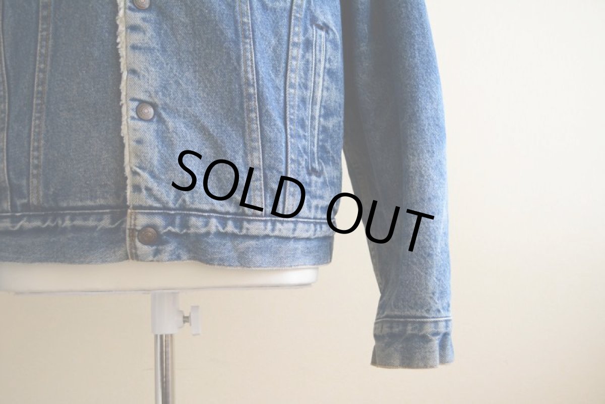 画像10: 1980s Levi's 70608デニムボアジャケット　 表記42R  (10)