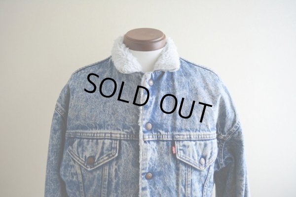 画像7: 1980s Levi's 57528デニムボアジャケット  表記XL