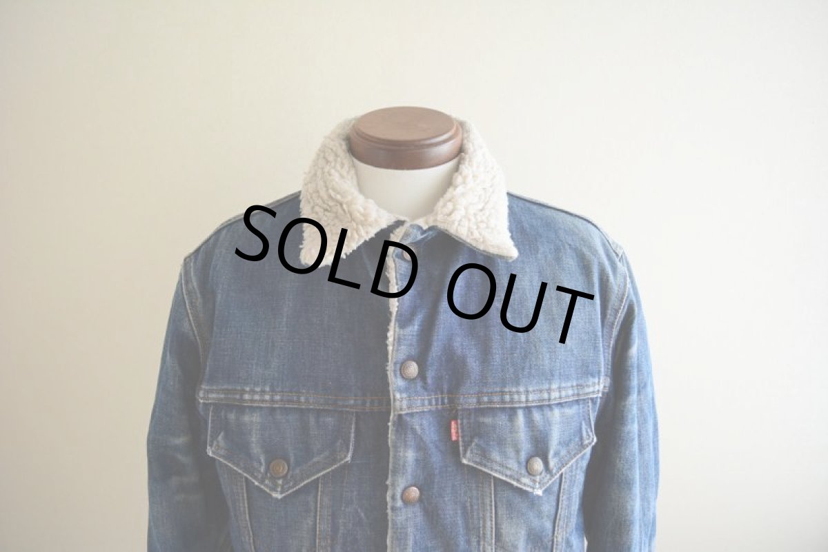 画像8: 1970s Levi's 70605デニムボアジャケット　 表記38  (8)