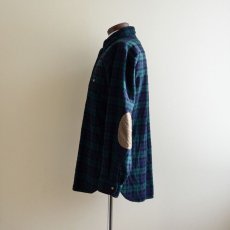 画像4: 1970s PENDLETON ウールシャツ　 エルボーパッチ付き　 表記L  (4)