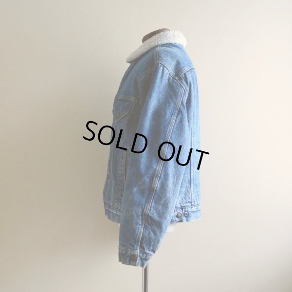 画像4: 1980s Levi's 70608デニムボアジャケット  表記42R
