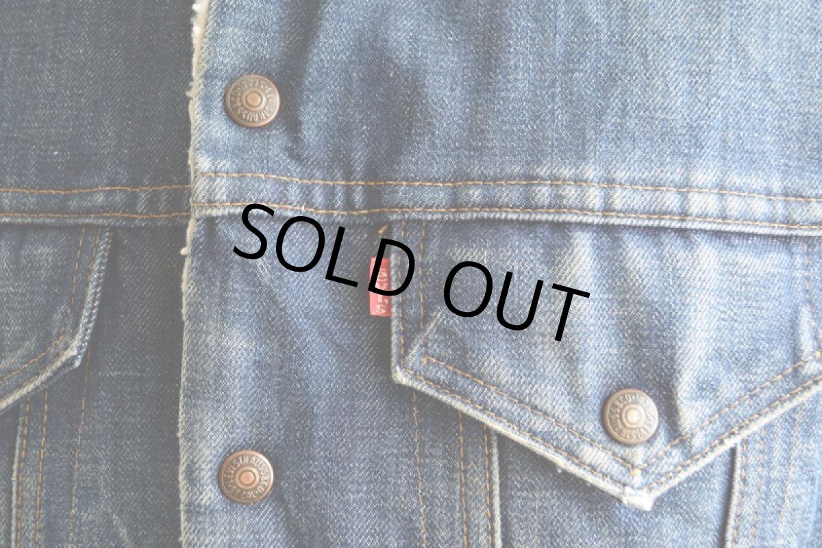 画像9: 1970s Levi's 70605デニムボアジャケット　 表記38  (9)