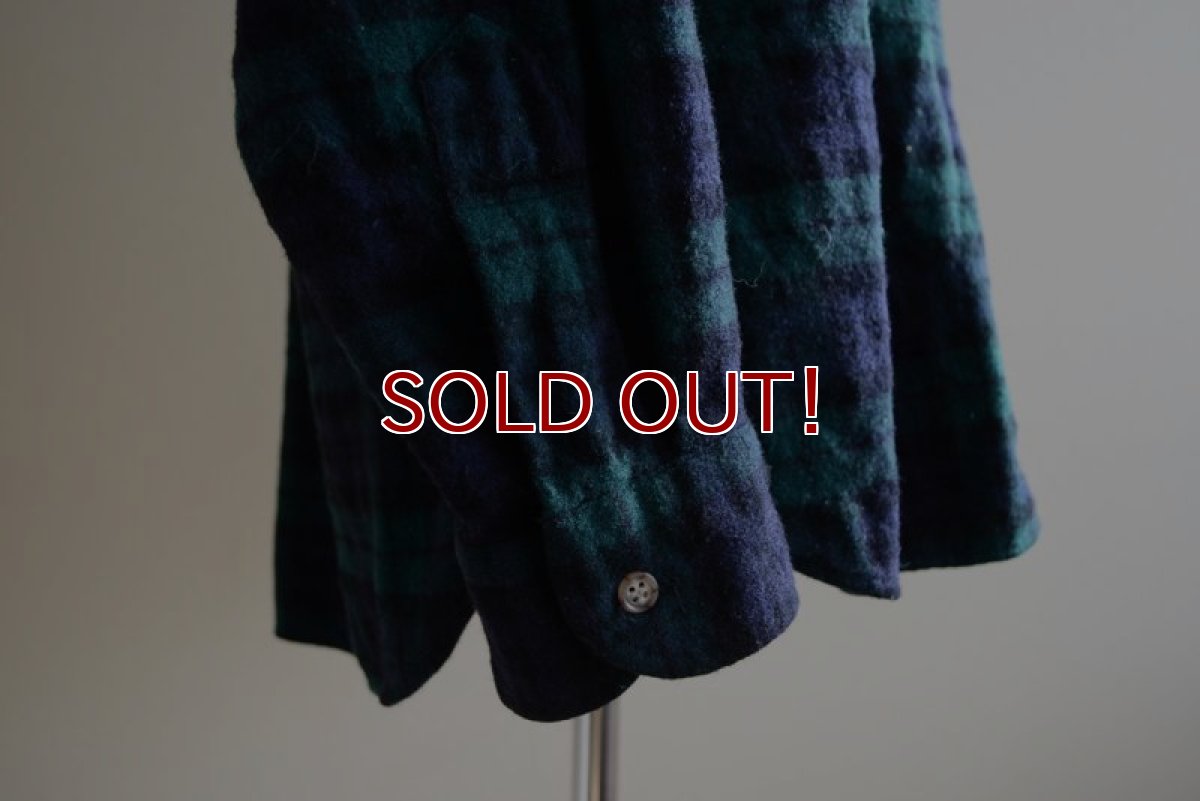 画像9: 1970s PENDLETON ウールシャツ　 エルボーパッチ付き　 表記L  (9)