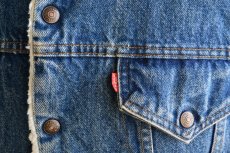 画像9: 1980s Levi's 70608デニムボアジャケット　 表記42R  (9)