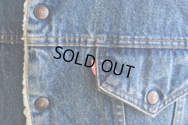 画像9: 1980s Levi's 70608デニムボアジャケット  表記42R