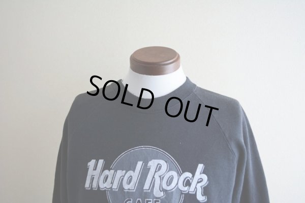 画像6: 1990s Hard Rock CAFE ロゴスウェット  NEW YORK  表記XL