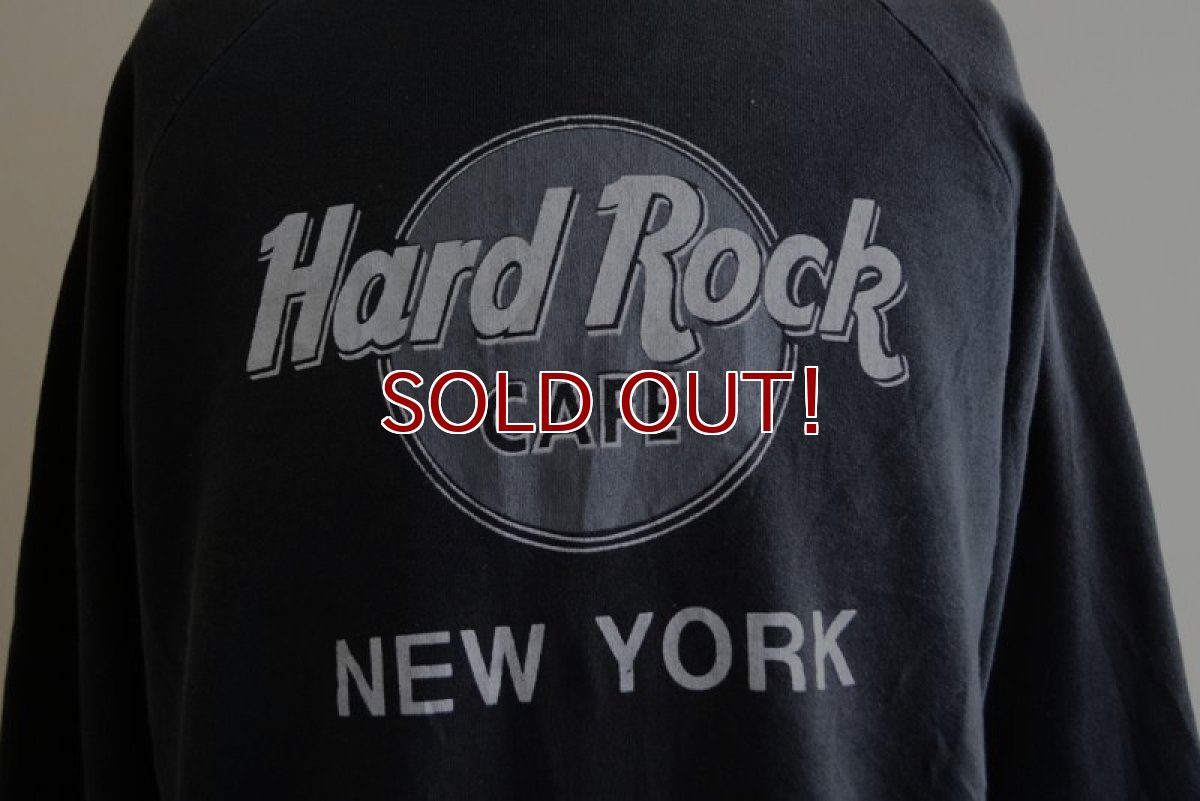 画像7: 1990s Hard Rock CAFE ロゴスウェット　 NEW YORK　 表記XL  (7)