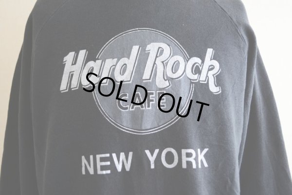 画像7: 1990s Hard Rock CAFE ロゴスウェット  NEW YORK  表記XL