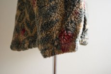 画像10: 1990s Woolrich フルジップ総柄ボアパーカー　 表記WOMEN'S S  (10)