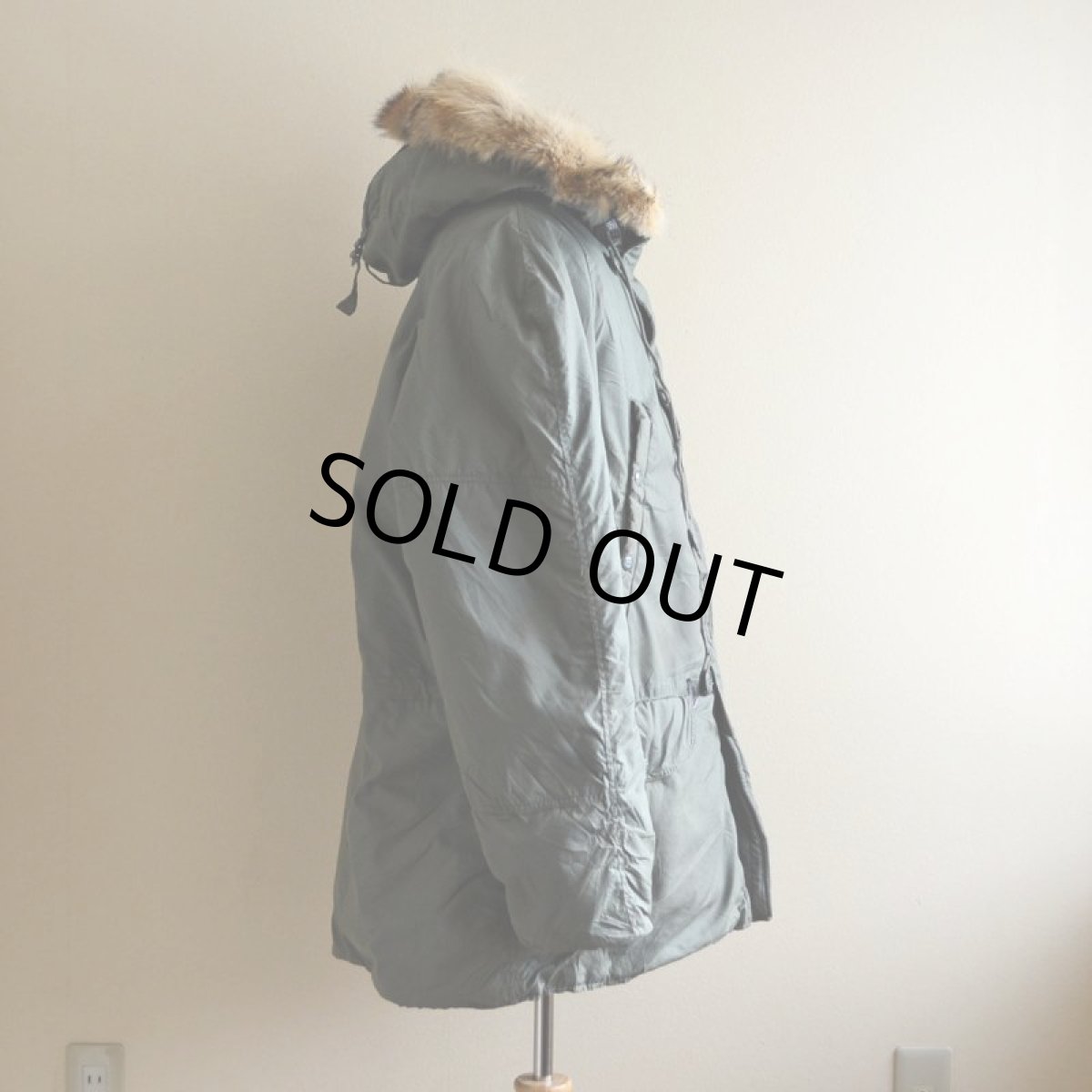 画像2: 1970s USAF N-3B フライトジャケット　 Hモデル　 表記MEDIUM  (2)