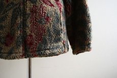 画像9: 1990s Woolrich フルジップ総柄ボアパーカー　 表記WOMEN'S S  (9)