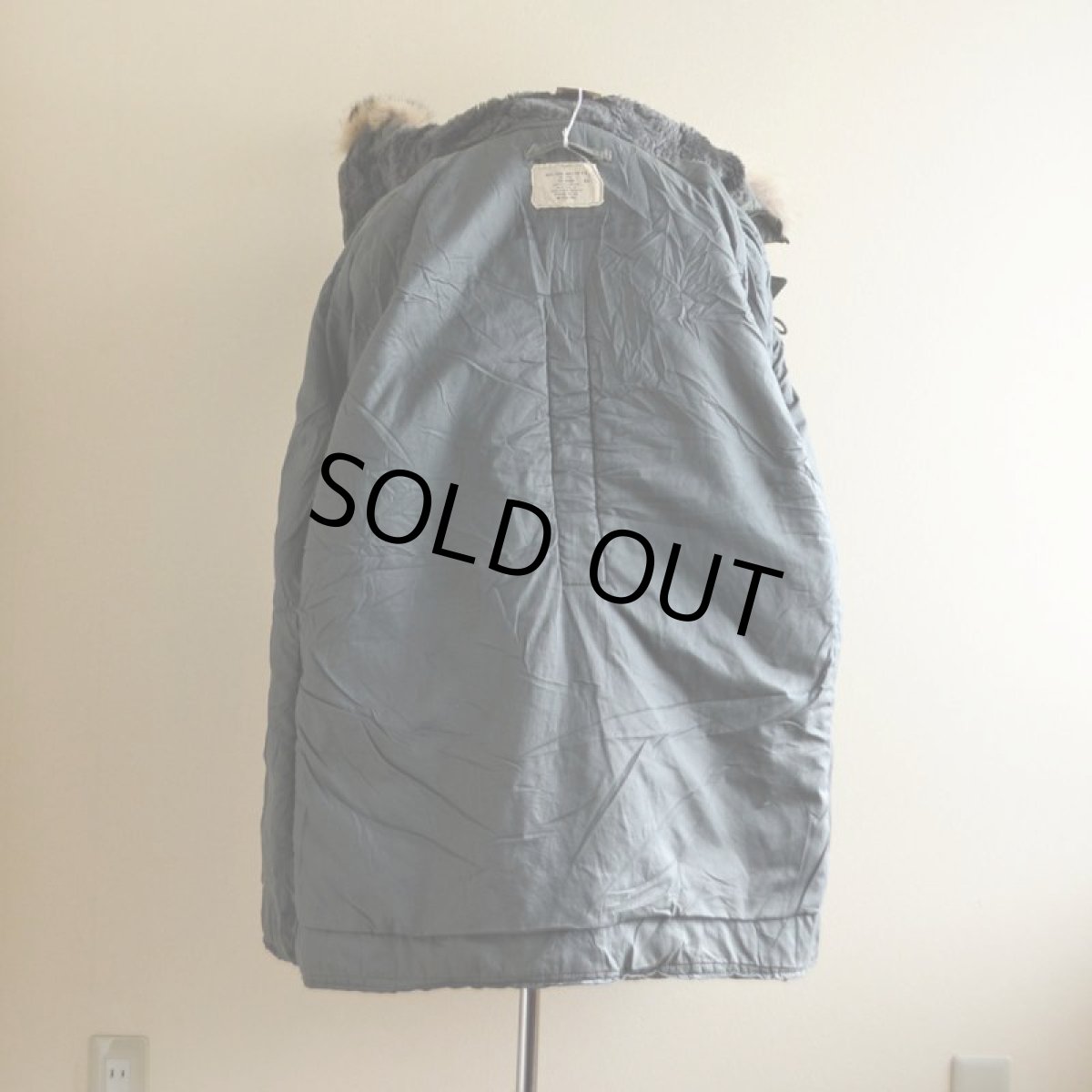 画像5: 1970s USAF N-3B フライトジャケット　 Hモデル　 表記MEDIUM  (5)