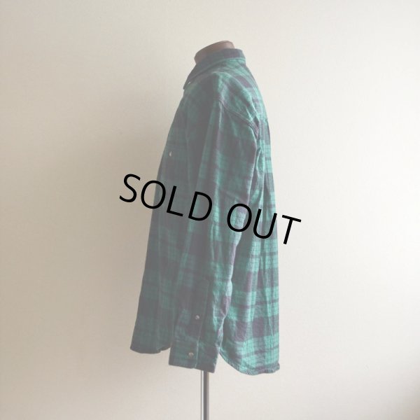 画像4: 1980s EddieBauer フランネルシャツ　 表記M 