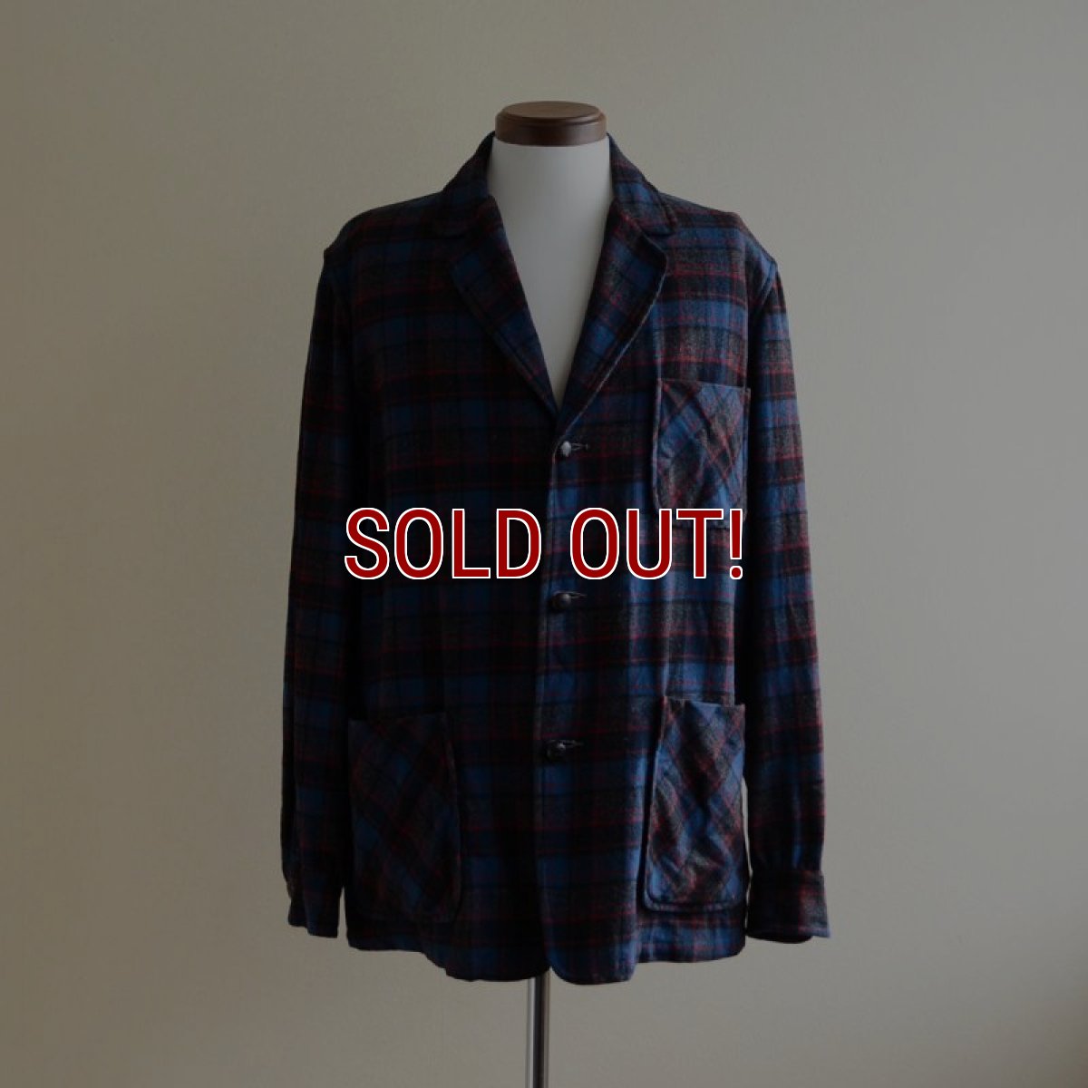 画像1: 1950s PENDLETON ウールジャケット　 表記M  (1)