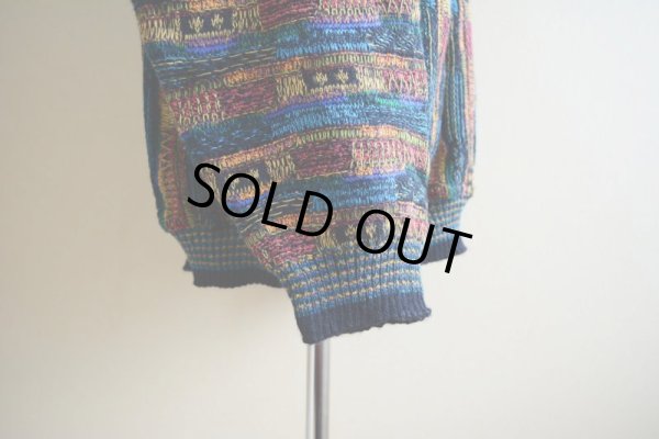 画像8: 1990s 3Dニットセーター　 実寸L-XL 