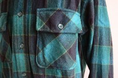 画像7: 1960s Minnesota Woolen マチ付きウールシャツ　 実寸L  (7)