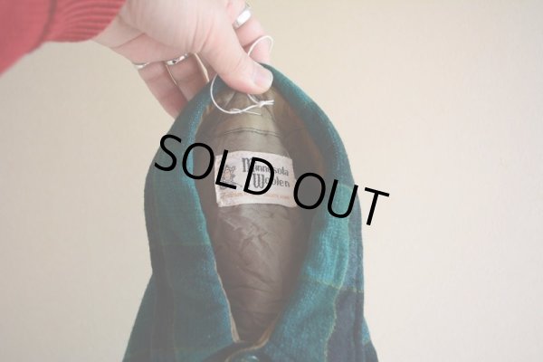 画像5: 1960s Minnesota Woolen マチ付きウールシャツ　 実寸L 