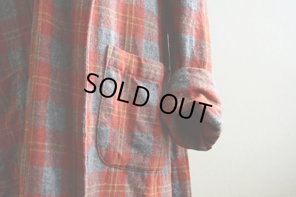 画像8: 1960s BRENT ウールガウン　 表記XL  (8)