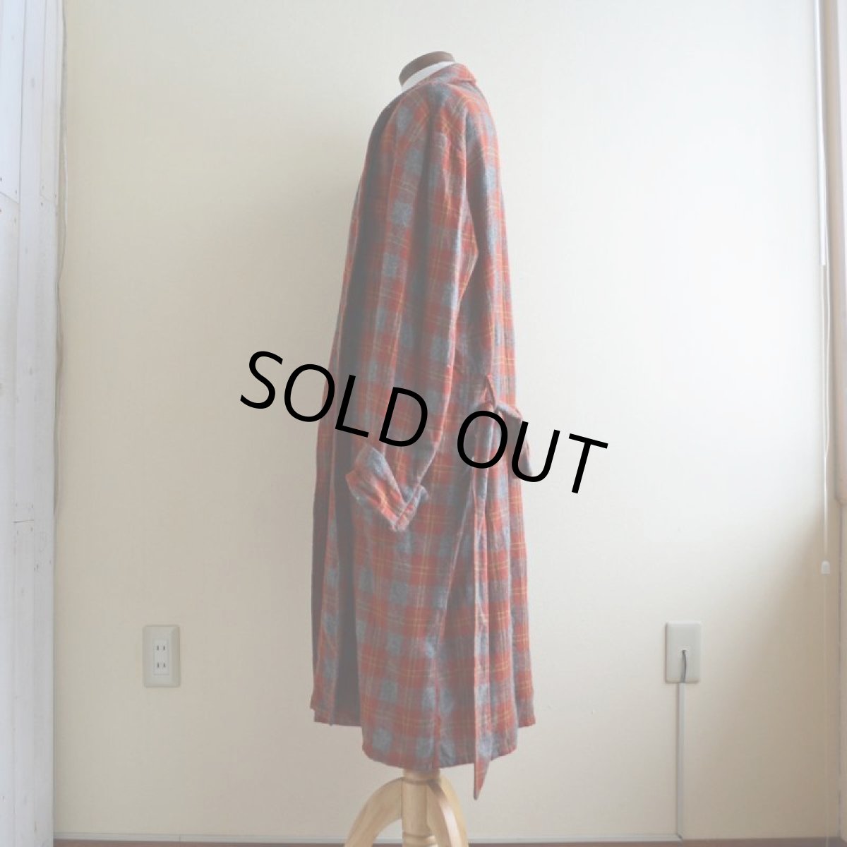 画像4: 1960s BRENT ウールガウン　 表記XL  (4)