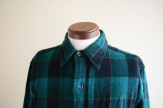 画像6: 1960s Minnesota Woolen マチ付きウールシャツ　 実寸L  (6)