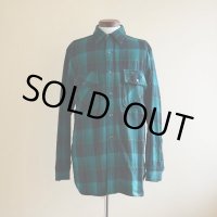 1960s Minnesota Woolen マチ付きウールシャツ　 実寸L 