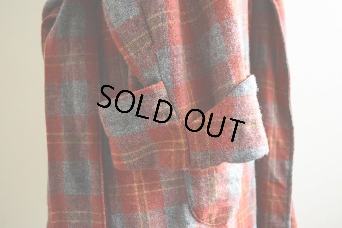 画像9: 1960s BRENT ウールガウン　 表記XL  (9)