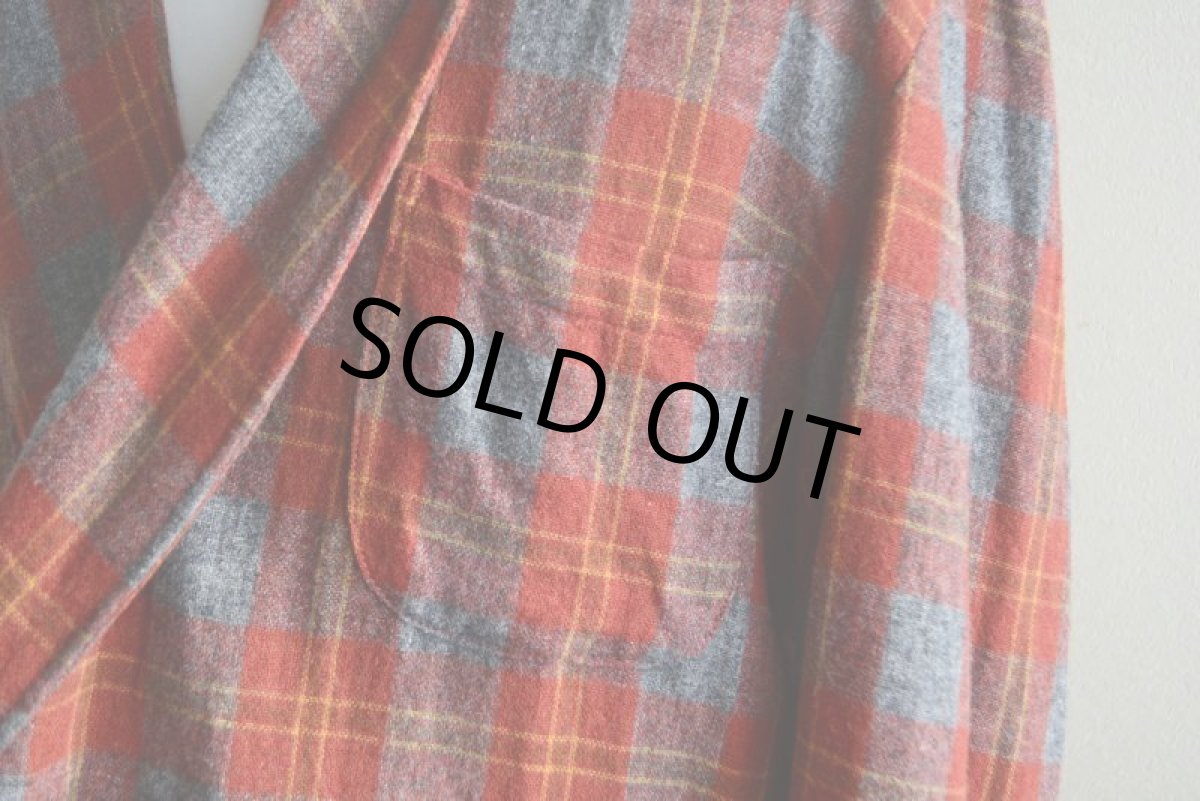 画像7: 1960s BRENT ウールガウン　 表記XL  (7)