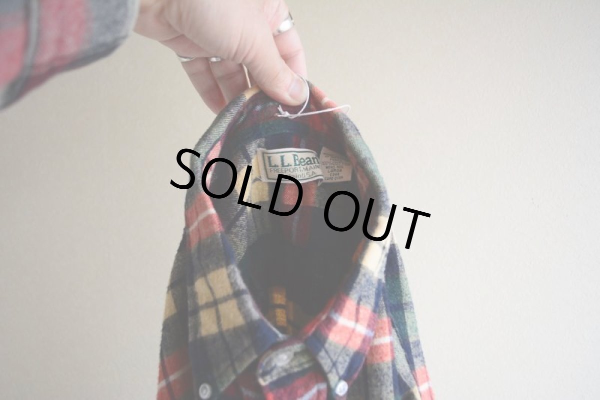 画像5: 1980s L.L.Bean ネルシャツ　 表記L  (5)