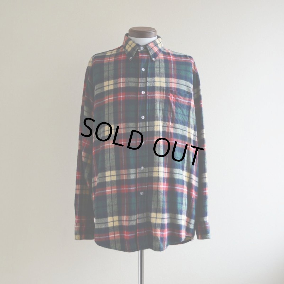 画像1: 1980s L.L.Bean ネルシャツ　 表記L  (1)