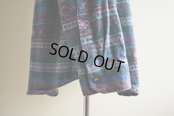 画像9: 1990s L.L.Bean 総柄ネルシャツ　 表記L 