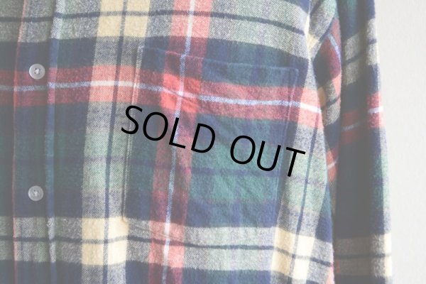 画像7: 1980s L.L.Bean ネルシャツ  表記L